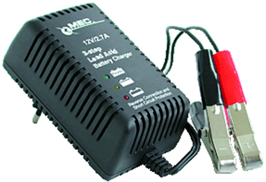 1.5A 24V 3 STEP BATTERY CHARGER 100-240VAC