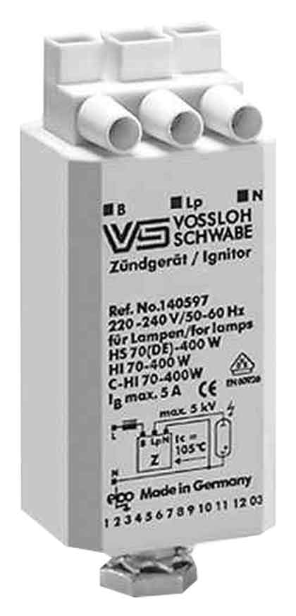 1000W VS IGNITOR FOR HPS & MH LAMP 3-WIRE